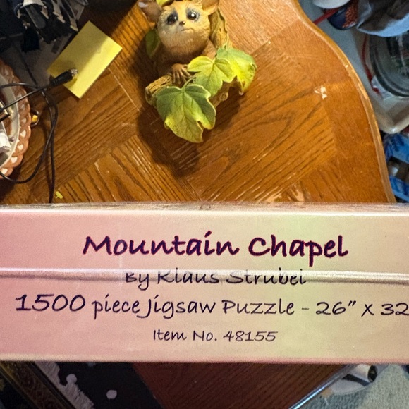 Jigsaw puzzle 26” X 32” Mountain Chapel by Klaus Struble 1500 pieces - Picture 5 of 6